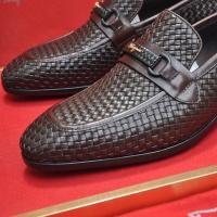 Cheap Salvatore Ferragamo Leather Shoes For Men #1244486 Replica Wholesale [$102.00 USD] [ITEM#1244486] on Replica Salvatore Ferragamo Leather Shoes