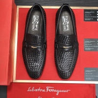 Cheap Salvatore Ferragamo Leather Shoes For Men #1244487 Replica Wholesale [$102.00 USD] [ITEM#1244487] on Replica Salvatore Ferragamo Leather Shoes