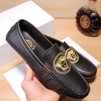 Cheap Versace Leather Shoes For Men #1244715 Replica Wholesale [$72.00 USD] [ITEM#1244715] on Replica Versace Leather Shoes