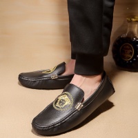 Cheap Versace Leather Shoes For Men #1244715 Replica Wholesale [$72.00 USD] [ITEM#1244715] on Replica Versace Leather Shoes