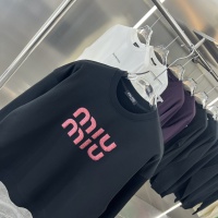 Cheap MIU MIU Hoodies Long Sleeved For Unisex #1244724 Replica Wholesale [$48.00 USD] [ITEM#1244724] on Replica MIU MIU Hoodies