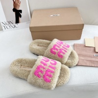 Cheap MIU MIU Slippers For Women #1244763 Replica Wholesale [$96.00 USD] [ITEM#1244763] on Replica MIU MIU Slippers