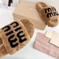 Cheap MIU MIU Slippers For Women #1244767 Replica Wholesale [$96.00 USD] [ITEM#1244767] on Replica MIU MIU Slippers