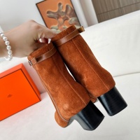 Cheap Hermes Boots For Women #1244791 Replica Wholesale [$115.00 USD] [ITEM#1244791] on Replica Hermes Boots