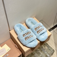 Cheap MIU MIU Slippers For Women #1245044 Replica Wholesale [$98.00 USD] [ITEM#1245044] on Replica MIU MIU Slippers