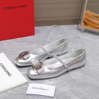 Cheap Salvatore Ferragamo Flat Shoes For Women #1245287 Replica Wholesale [$108.00 USD] [ITEM#1245287] on Replica Salvatore Ferragamo Flat Shoes