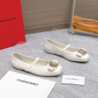 Cheap Salvatore Ferragamo Flat Shoes For Women #1245288 Replica Wholesale [$108.00 USD] [ITEM#1245288] on Replica Salvatore Ferragamo Flat Shoes