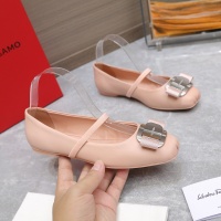 Cheap Salvatore Ferragamo Flat Shoes For Women #1245289 Replica Wholesale [$108.00 USD] [ITEM#1245289] on Replica Salvatore Ferragamo Flat Shoes