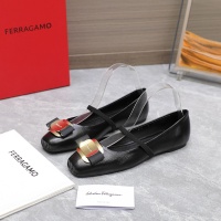 Cheap Salvatore Ferragamo Flat Shoes For Women #1245290 Replica Wholesale [$108.00 USD] [ITEM#1245290] on Replica Salvatore Ferragamo Flat Shoes