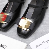 Cheap Salvatore Ferragamo Flat Shoes For Women #1245290 Replica Wholesale [$108.00 USD] [ITEM#1245290] on Replica Salvatore Ferragamo Flat Shoes