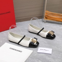 Cheap Salvatore Ferragamo Flat Shoes For Women #1245291 Replica Wholesale [$108.00 USD] [ITEM#1245291] on Replica Salvatore Ferragamo Flat Shoes