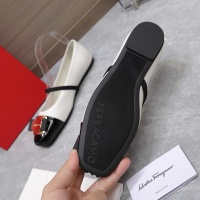 Cheap Salvatore Ferragamo Flat Shoes For Women #1245291 Replica Wholesale [$108.00 USD] [ITEM#1245291] on Replica Salvatore Ferragamo Flat Shoes