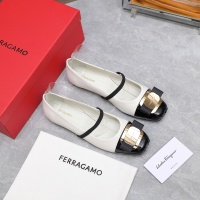 Cheap Salvatore Ferragamo Flat Shoes For Women #1245291 Replica Wholesale [$108.00 USD] [ITEM#1245291] on Replica Salvatore Ferragamo Flat Shoes