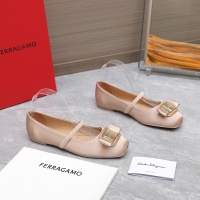 Cheap Salvatore Ferragamo Flat Shoes For Women #1245292 Replica Wholesale [$108.00 USD] [ITEM#1245292] on Replica Salvatore Ferragamo Flat Shoes