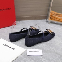 Cheap Salvatore Ferragamo Flat Shoes For Women #1245293 Replica Wholesale [$108.00 USD] [ITEM#1245293] on Replica Salvatore Ferragamo Flat Shoes