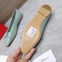 Cheap Salvatore Ferragamo Flat Shoes For Women #1245312 Replica Wholesale [$112.00 USD] [ITEM#1245312] on Replica Salvatore Ferragamo Flat Shoes