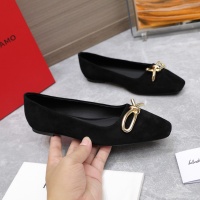 Cheap Salvatore Ferragamo Flat Shoes For Women #1245314 Replica Wholesale [$112.00 USD] [ITEM#1245314] on Replica Salvatore Ferragamo Flat Shoes