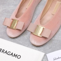 Cheap Salvatore Ferragamo Flat Shoes For Women #1245315 Replica Wholesale [$115.00 USD] [ITEM#1245315] on Replica Salvatore Ferragamo Flat Shoes