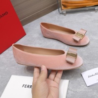 Cheap Salvatore Ferragamo Flat Shoes For Women #1245315 Replica Wholesale [$115.00 USD] [ITEM#1245315] on Replica Salvatore Ferragamo Flat Shoes