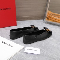 Cheap Salvatore Ferragamo Flat Shoes For Women #1245318 Replica Wholesale [$115.00 USD] [ITEM#1245318] on Replica Salvatore Ferragamo Flat Shoes