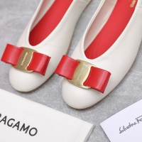 Cheap Salvatore Ferragamo Flat Shoes For Women #1245319 Replica Wholesale [$115.00 USD] [ITEM#1245319] on Replica Salvatore Ferragamo Flat Shoes