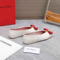 Cheap Salvatore Ferragamo Flat Shoes For Women #1245319 Replica Wholesale [$115.00 USD] [ITEM#1245319] on Replica Salvatore Ferragamo Flat Shoes