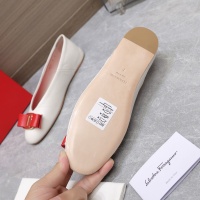 Cheap Salvatore Ferragamo Flat Shoes For Women #1245319 Replica Wholesale [$115.00 USD] [ITEM#1245319] on Replica Salvatore Ferragamo Flat Shoes