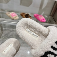 Cheap MIU MIU Slippers For Women #1245360 Replica Wholesale [$92.00 USD] [ITEM#1245360] on Replica MIU MIU Slippers