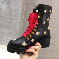 Cheap Gucci Boots For Women #1245442 Replica Wholesale [$100.00 USD] [ITEM#1245442] on Replica Gucci Boots