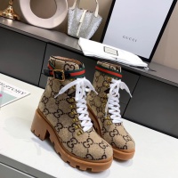 Cheap Gucci Boots For Women #1245454 Replica Wholesale [$98.00 USD] [ITEM#1245454] on Replica Gucci Boots