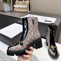 Cheap Gucci Boots For Women #1245472 Replica Wholesale [$102.00 USD] [ITEM#1245472] on Replica Gucci Boots