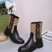 Cheap Gucci Boots For Women #1245495 Replica Wholesale [$100.00 USD] [ITEM#1245495] on Replica Gucci Boots