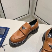 Cheap Prada Leather Shoes For Women #1245565 Replica Wholesale [$108.00 USD] [ITEM#1245565] on Replica Prada Leather Shoes