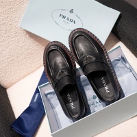 Cheap Prada Leather Shoes For Women #1245569 Replica Wholesale [$100.00 USD] [ITEM#1245569] on Replica Prada Leather Shoes