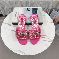 Cheap Dolce &amp; Gabbana D&amp;G Slippers For Women #1245610 Replica Wholesale [$122.00 USD] [ITEM#1245610] on Replica Dolce &amp; Gabbana D&amp;G Slippers