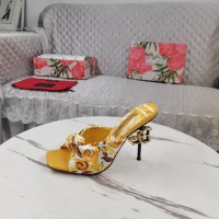 Cheap Dolce &amp; Gabbana D&amp;G Slippers For Women #1245674 Replica Wholesale [$130.00 USD] [ITEM#1245674] on Replica Dolce &amp; Gabbana D&amp;G Slippers