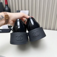 Cheap Chanel Leather Shoes For Women #1245835 Replica Wholesale [$108.00 USD] [ITEM#1245835] on Replica Chanel Leather Shoes