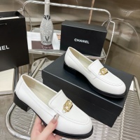 Cheap Chanel Leather Shoes For Women #1245845 Replica Wholesale [$115.00 USD] [ITEM#1245845] on Replica Chanel Leather Shoes