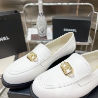 Cheap Chanel Leather Shoes For Women #1245845 Replica Wholesale [$115.00 USD] [ITEM#1245845] on Replica Chanel Leather Shoes