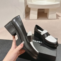 Cheap Chanel Leather Shoes For Women #1245858 Replica Wholesale [$118.00 USD] [ITEM#1245858] on Replica Chanel Leather Shoes