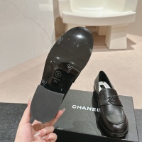 Cheap Chanel Leather Shoes For Women #1245859 Replica Wholesale [$118.00 USD] [ITEM#1245859] on Replica Chanel Leather Shoes