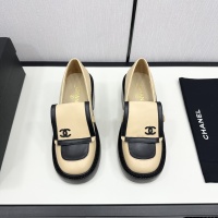 Cheap Chanel Leather Shoes For Women #1245865 Replica Wholesale [$118.00 USD] [ITEM#1245865] on Replica Chanel Leather Shoes