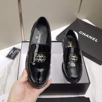 Cheap Chanel Leather Shoes For Women #1245873 Replica Wholesale [$96.00 USD] [ITEM#1245873] on Replica Chanel Leather Shoes