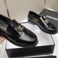 Cheap Chanel Leather Shoes For Women #1245873 Replica Wholesale [$96.00 USD] [ITEM#1245873] on Replica Chanel Leather Shoes