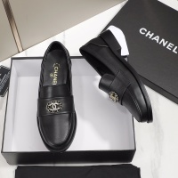 Cheap Chanel Leather Shoes For Women #1245875 Replica Wholesale [$96.00 USD] [ITEM#1245875] on Replica Chanel Leather Shoes