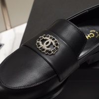 Cheap Chanel Leather Shoes For Women #1245875 Replica Wholesale [$96.00 USD] [ITEM#1245875] on Replica Chanel Leather Shoes