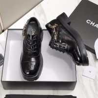 Cheap Chanel Leather Shoes For Women #1245882 Replica Wholesale [$102.00 USD] [ITEM#1245882] on Replica Chanel Leather Shoes