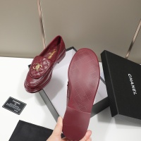 Cheap Chanel Leather Shoes For Women #1245888 Replica Wholesale [$92.00 USD] [ITEM#1245888] on Replica Chanel Leather Shoes