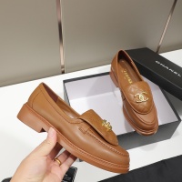 Cheap Chanel Leather Shoes For Women #1245889 Replica Wholesale [$92.00 USD] [ITEM#1245889] on Replica Chanel Leather Shoes