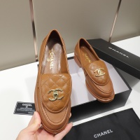 Cheap Chanel Leather Shoes For Women #1245889 Replica Wholesale [$92.00 USD] [ITEM#1245889] on Replica Chanel Leather Shoes